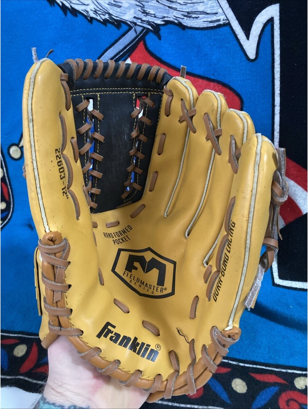Franklin Sports Field Master Contour Fit System  Glove,  22603- 12” RHT 2